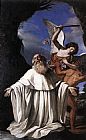 Guercino Famous Paintings - St Romuald